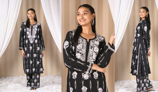 Timeless Elegance: Chikankari Kurti for Women at Anoothi