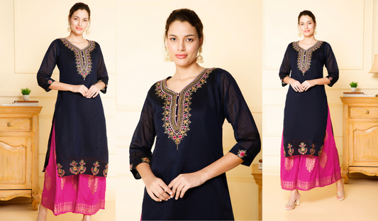 black kurti for women
