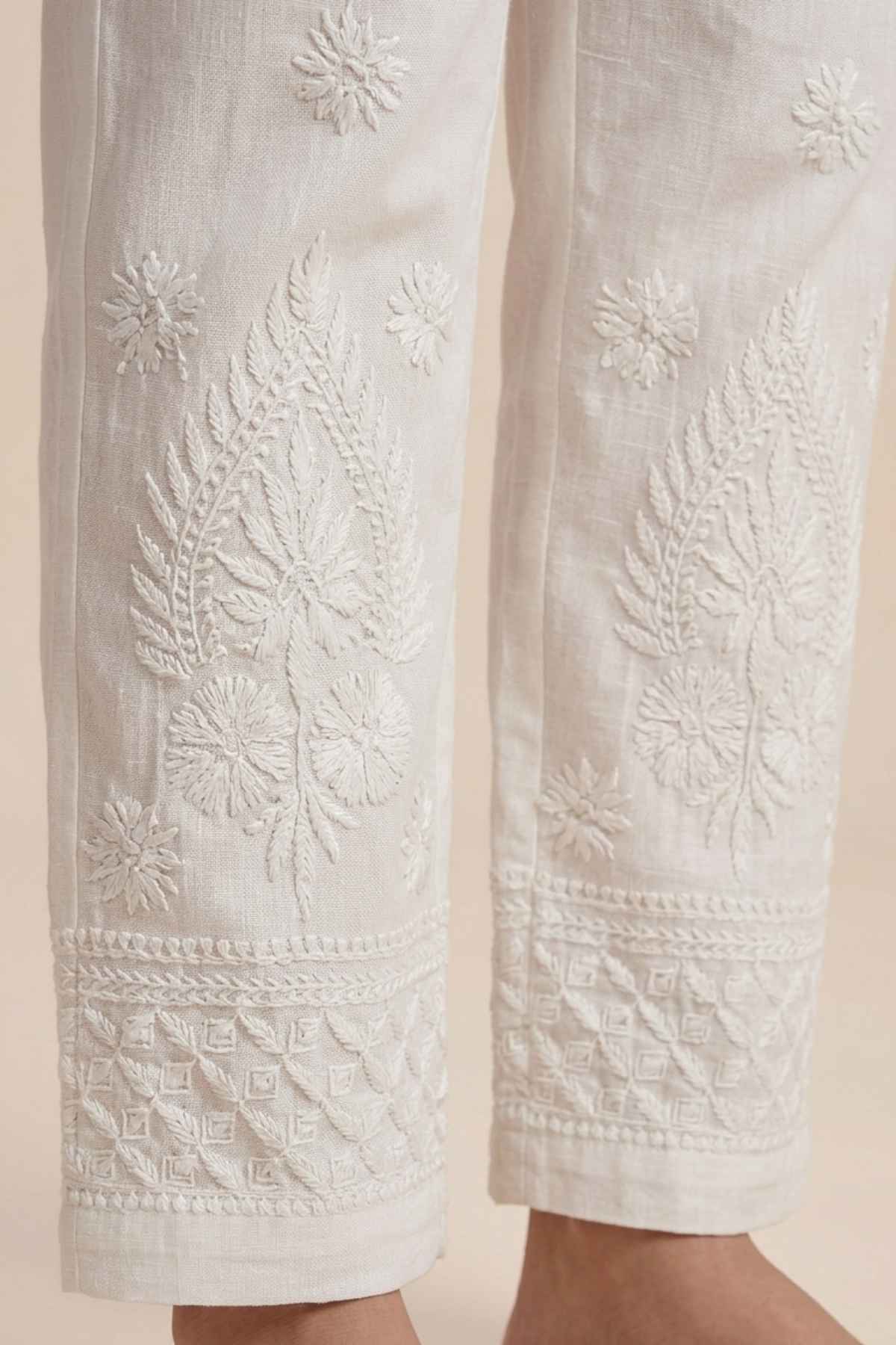 Cotton Lycra Handwork Pant
