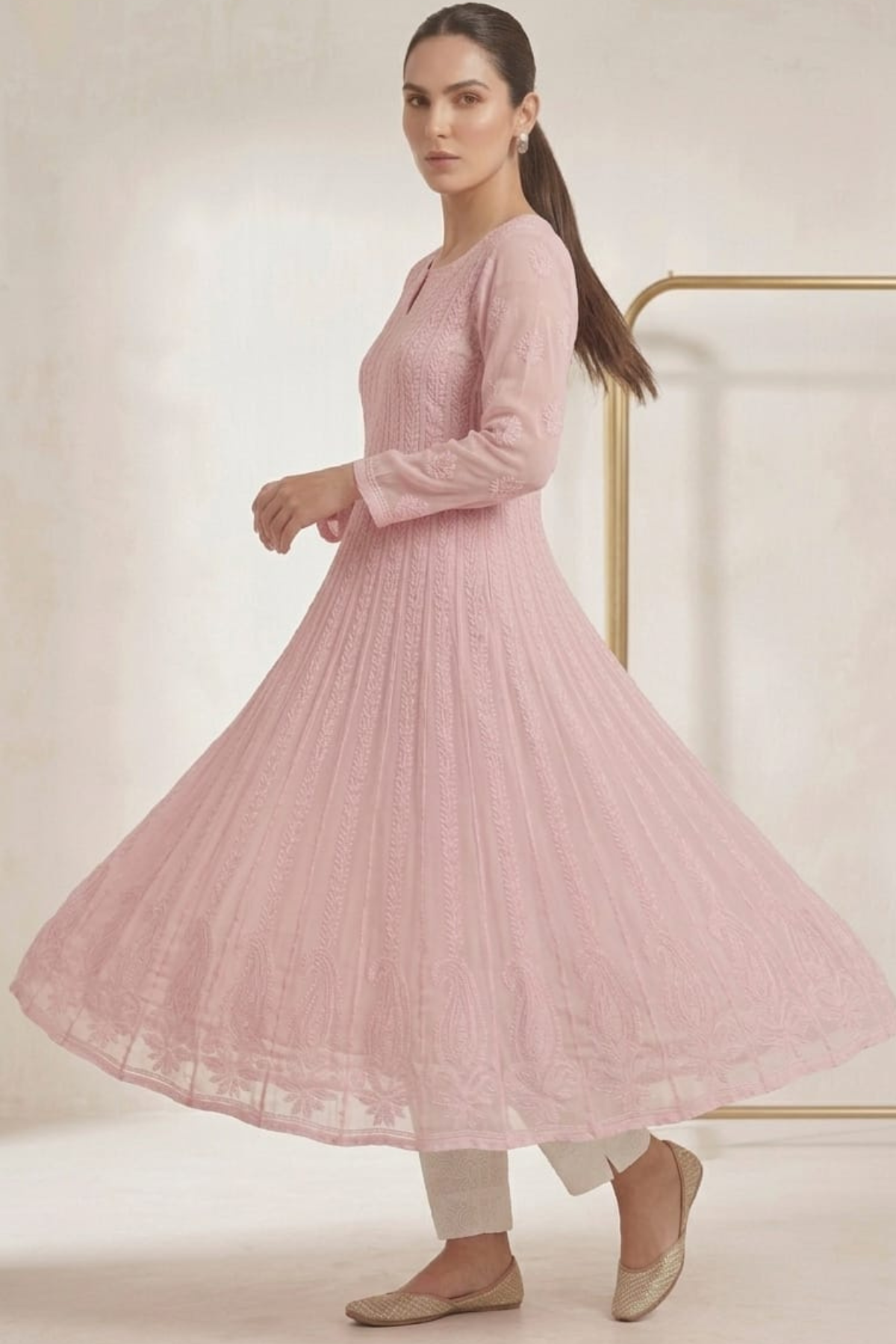 Premium Georgette Handwork Anarkali