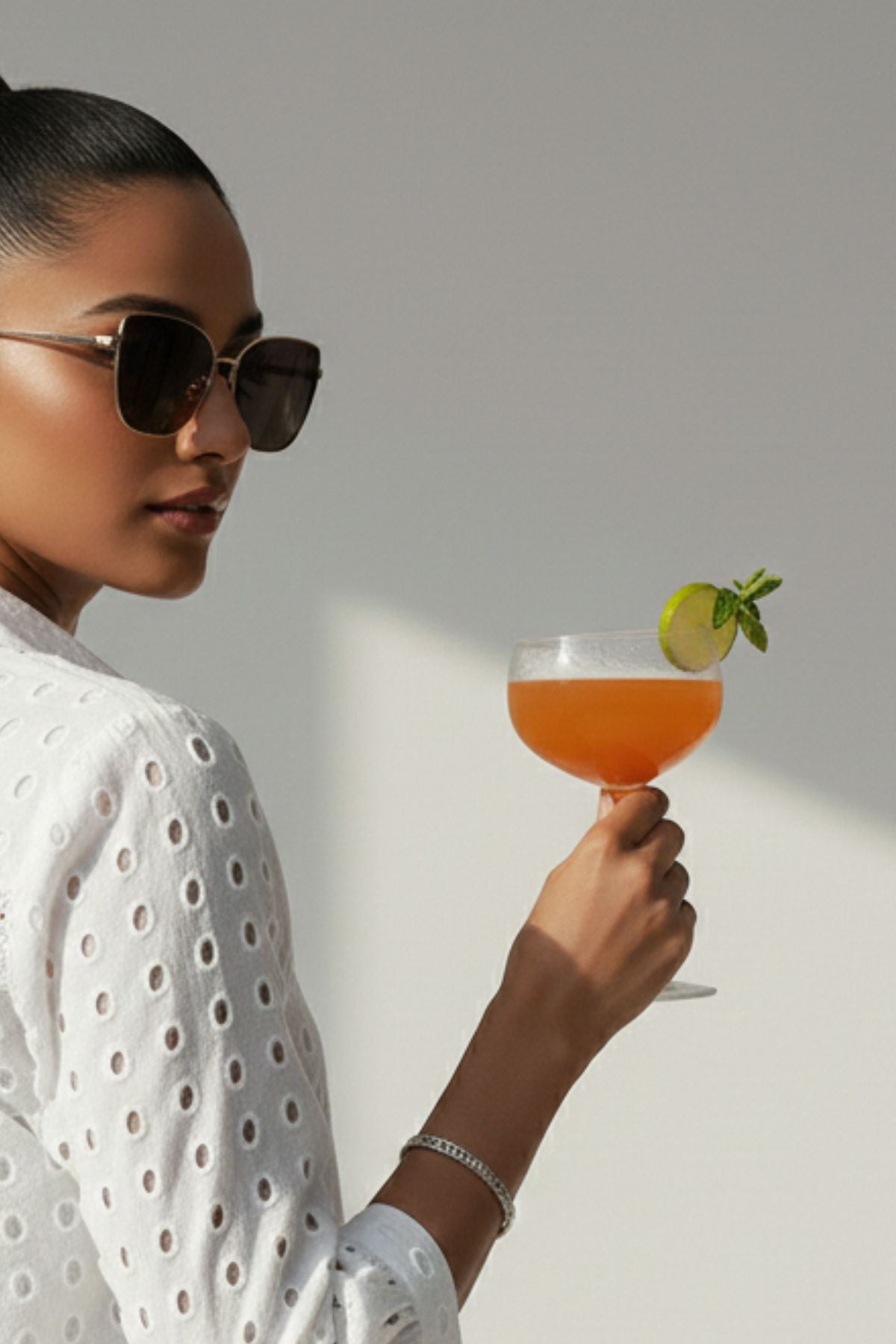 Long Eyelet Shirt