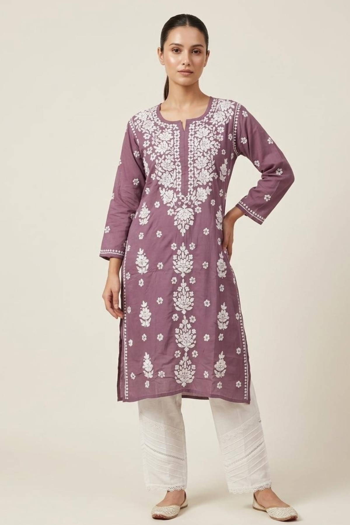 Premium Heavy Modal Handwork Kurti