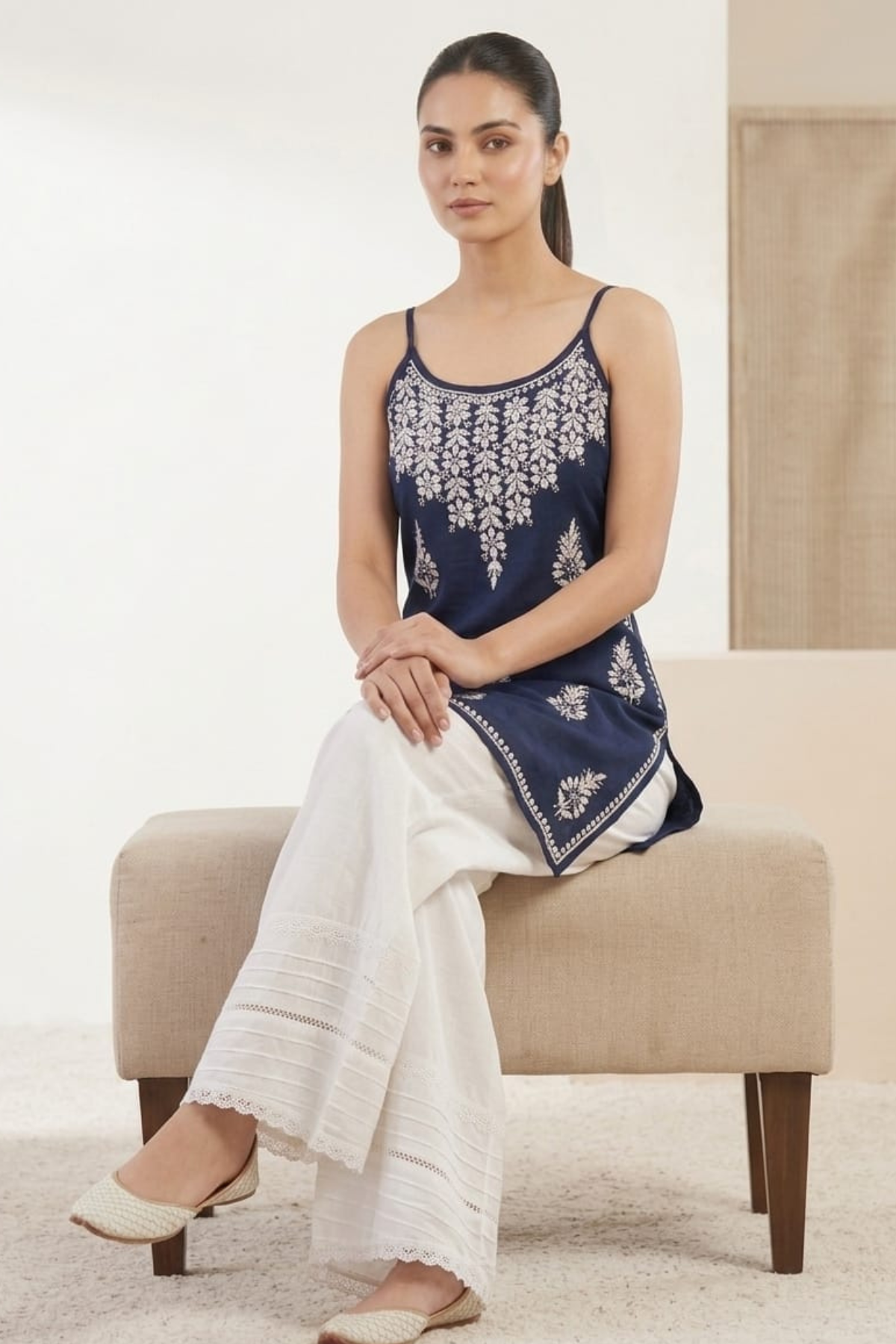 Premium Modal Sleeveless Kurti