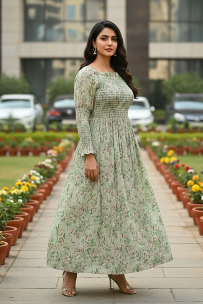 Sage Garden Dress