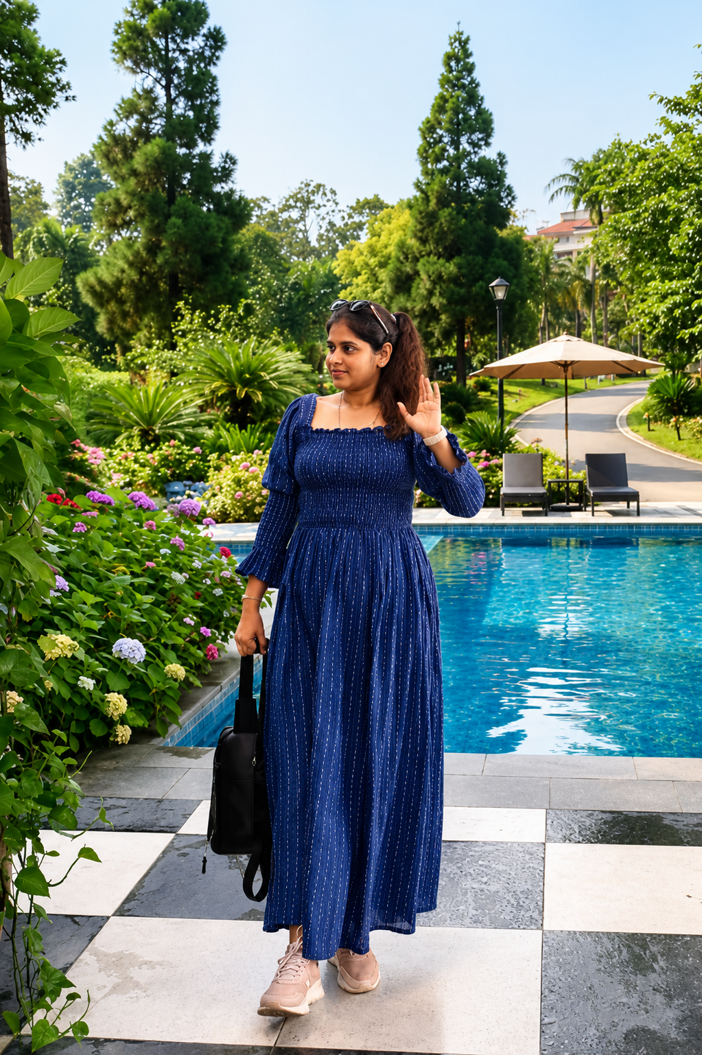 Indigo Juno Dress