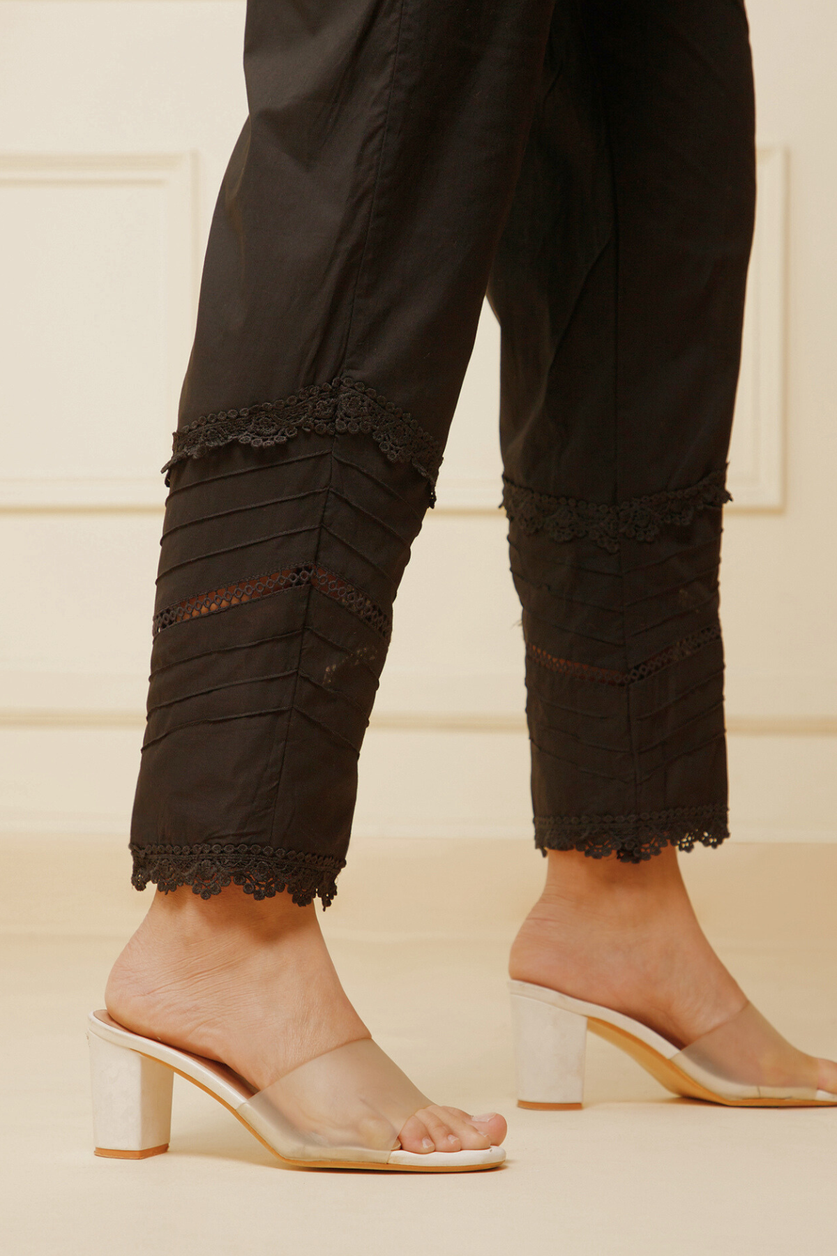 black pants