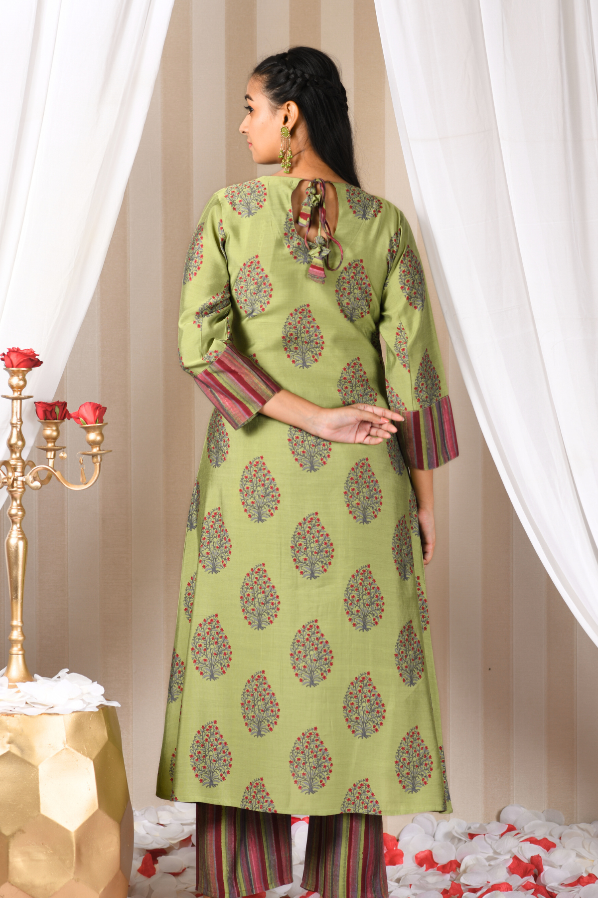 party wear anarkali kurti