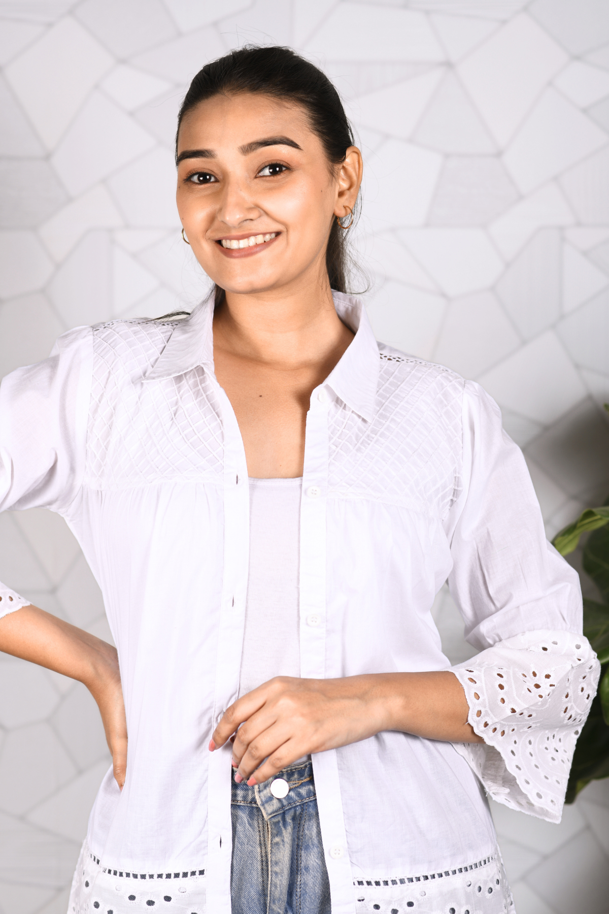 white shirt cotton