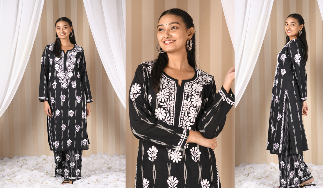 Timeless Elegance: Chikankari Kurti for Women at Anoothi