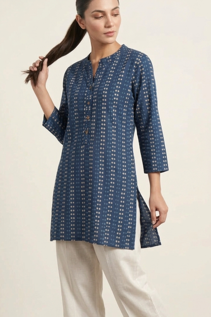 Indigo Short Kurti