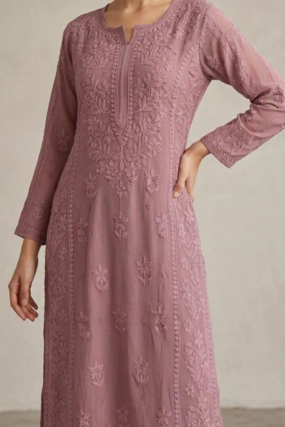 Pure Viscose Handwork Kurti