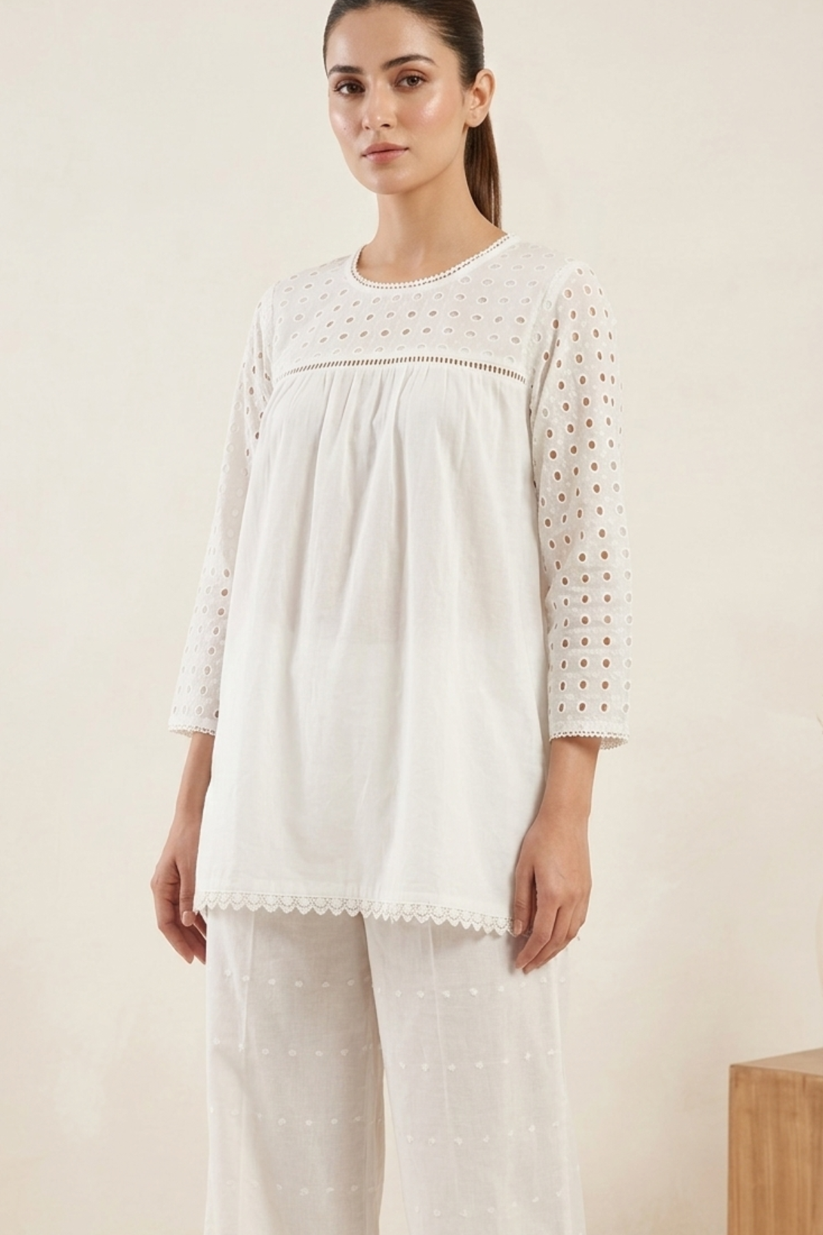 Snowball Twirl Top