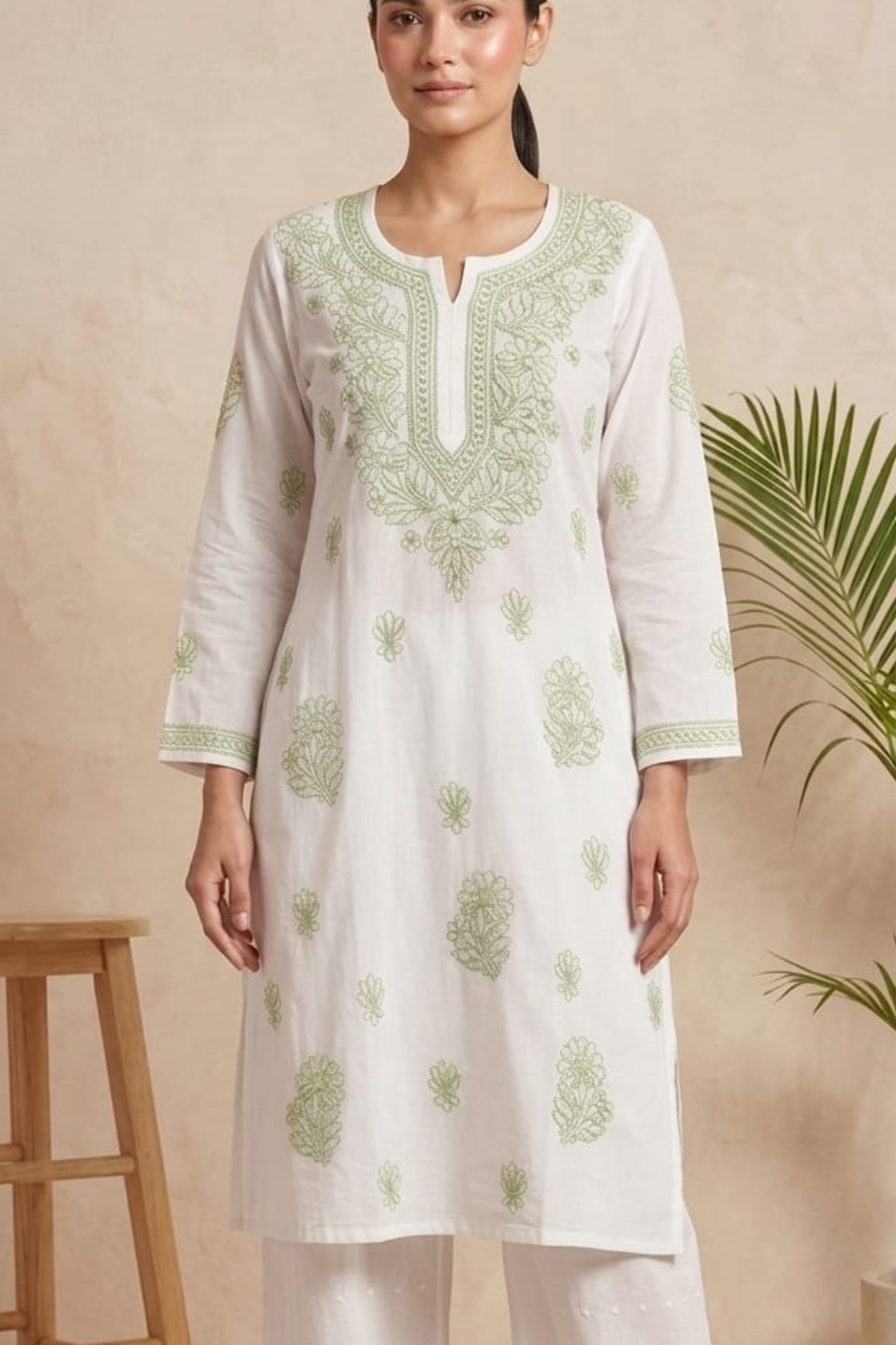 Premium Cotton Handwork Kurti