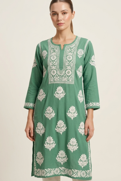 Premium Modal Straight Handwork Kurti