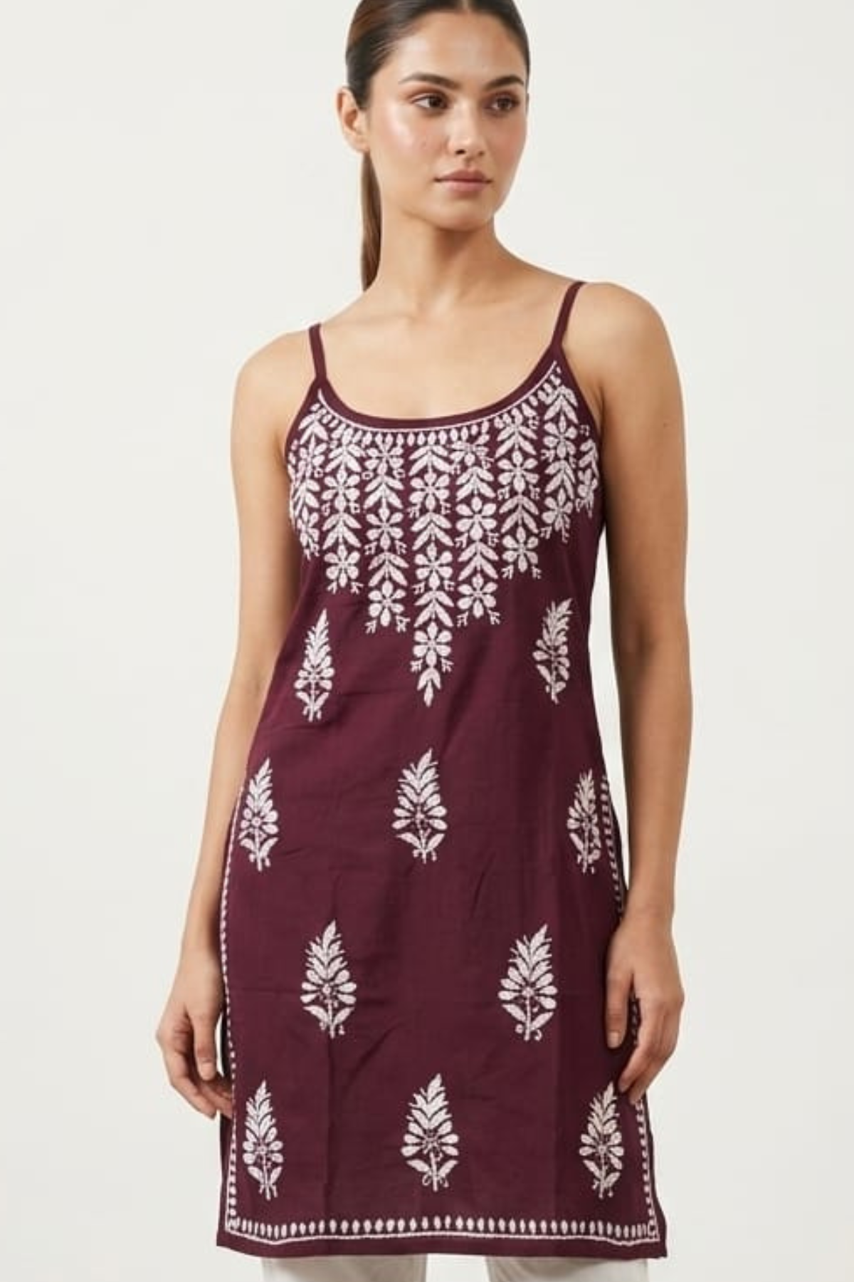 Premium Modal Sleeveless Kurti