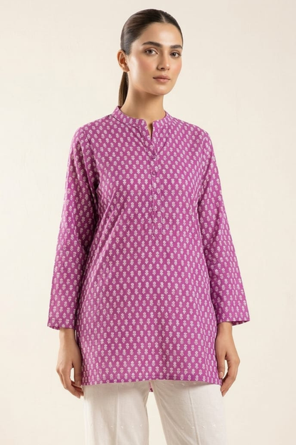 Cotton Printed Short Kurti