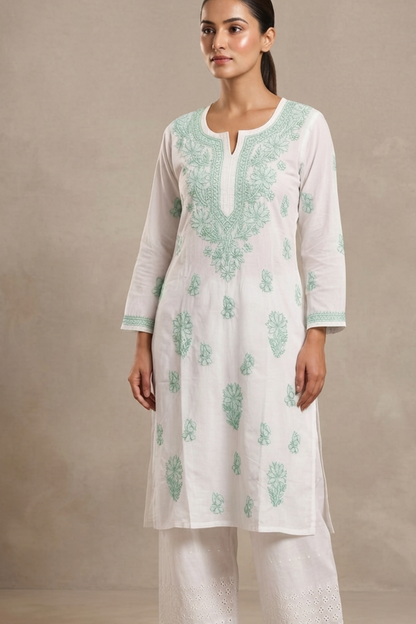 Premium Cotton Handwork Kurti