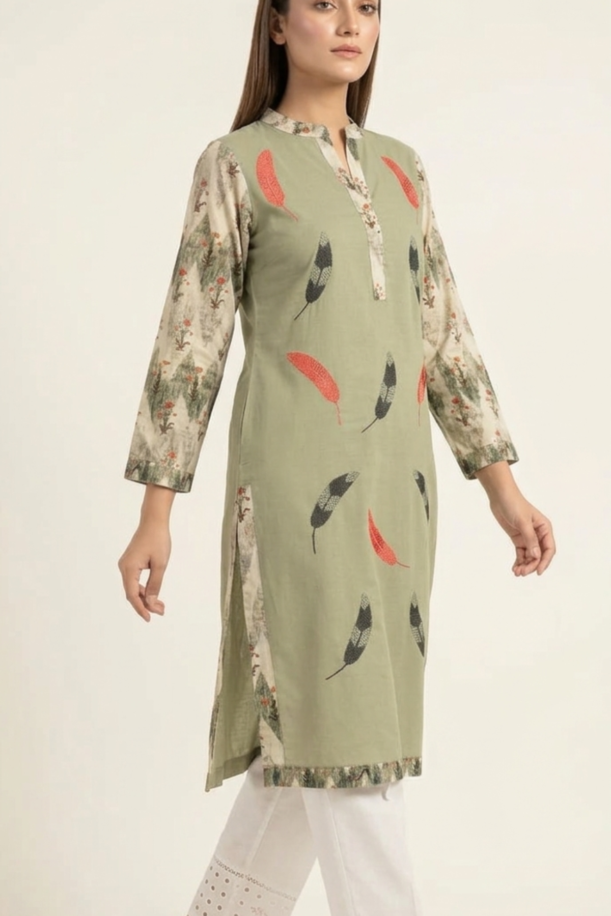 Big Leaf Kurti