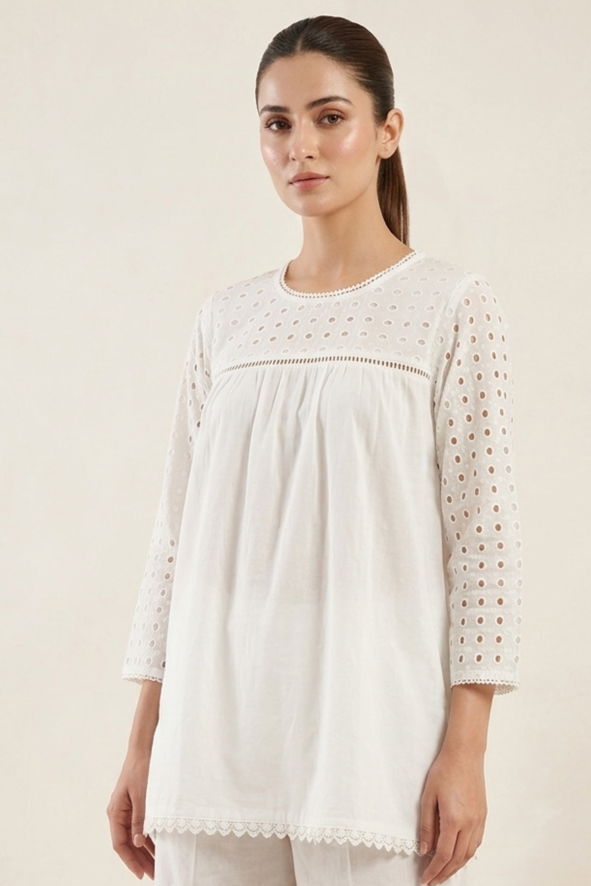 Snowball Twirl Top