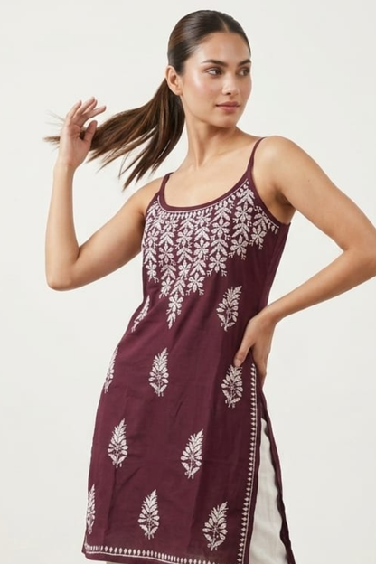 Premium Modal Sleeveless Kurti