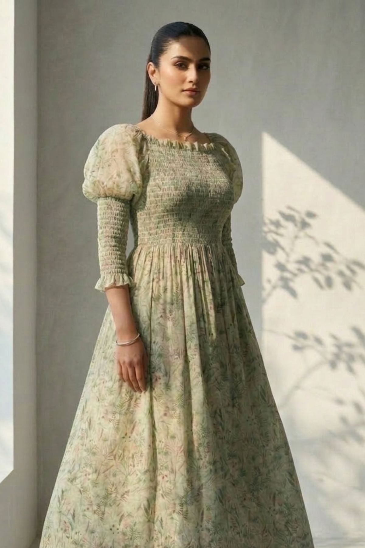 Sage Juno Dress
