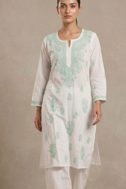 Premium Cotton Handwork Kurti