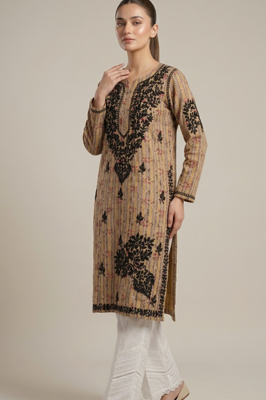 Noori Print Kashmiri Side Buta H/W