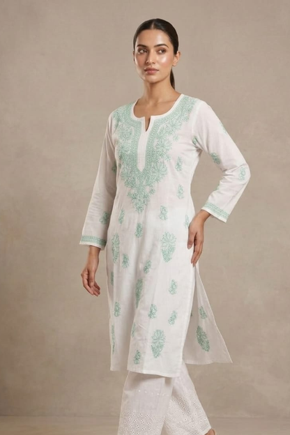 Premium Cotton Handwork Kurti
