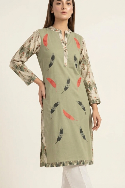 Big Leaf Kurti