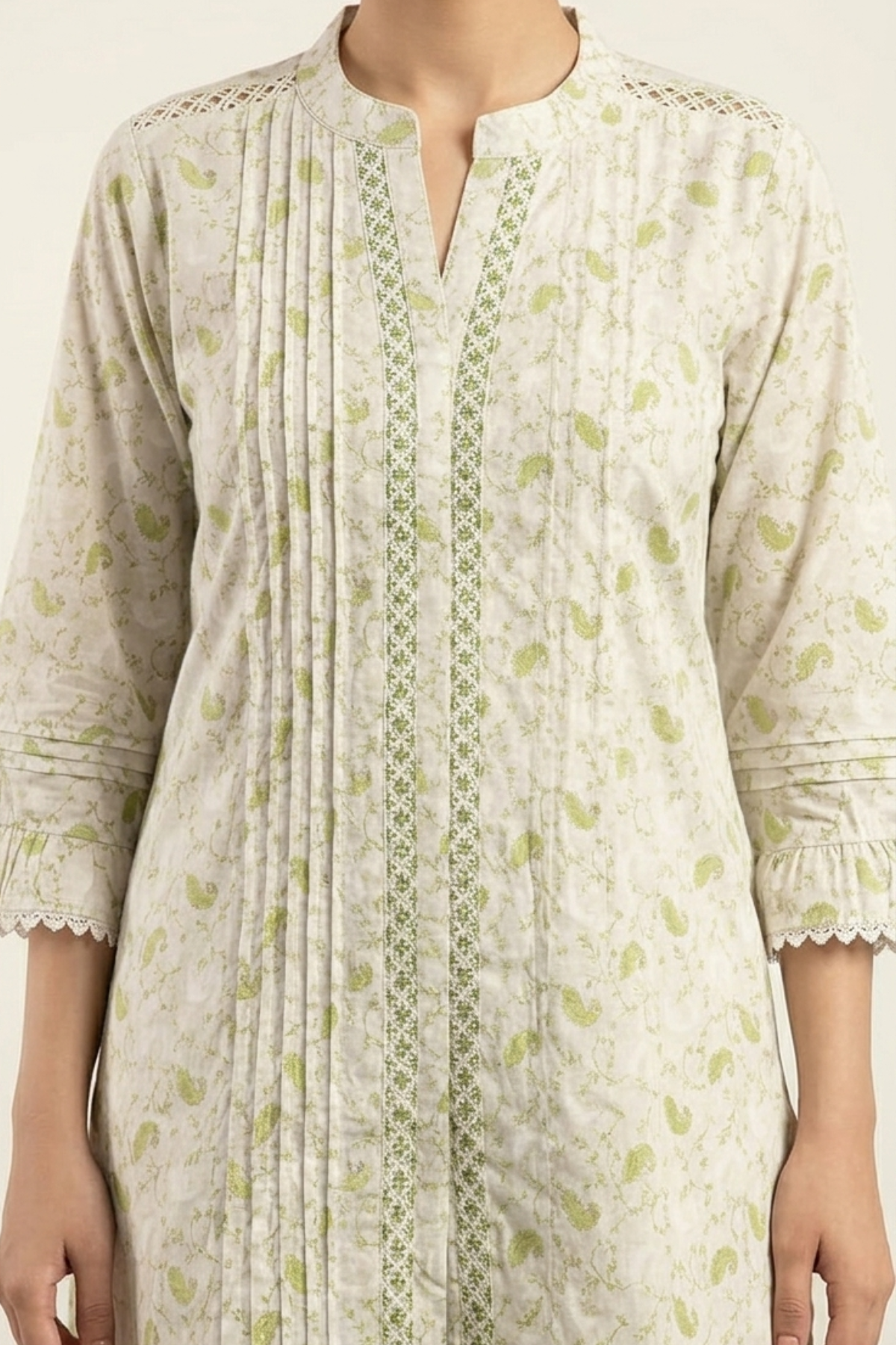 Front And Back All Over Short Kurti