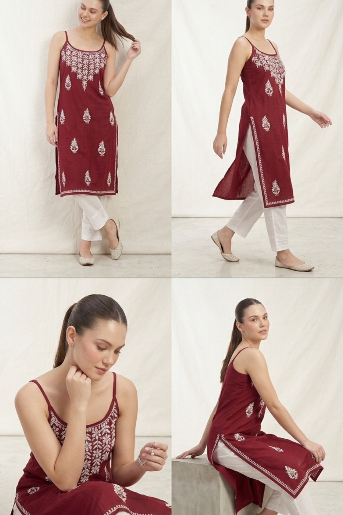 Premium Modal Sleeveless Kurti