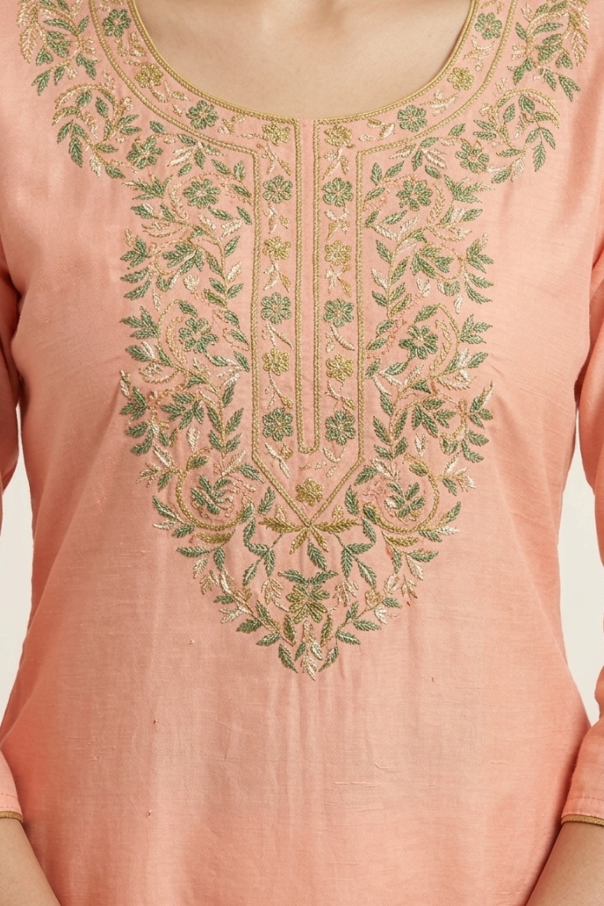 Front Embroidery Kurti