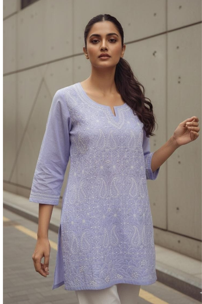 Premium Cotton Short H/W Kurti