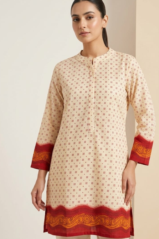 Short Top With Print