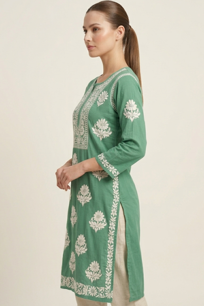 Premium Modal Straight Handwork Kurti