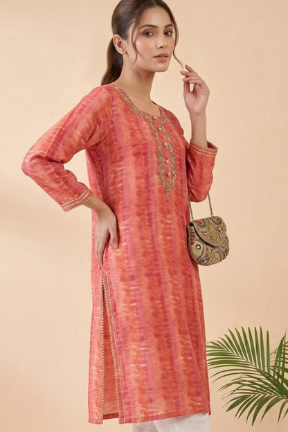 Nalki Handwork Kurti