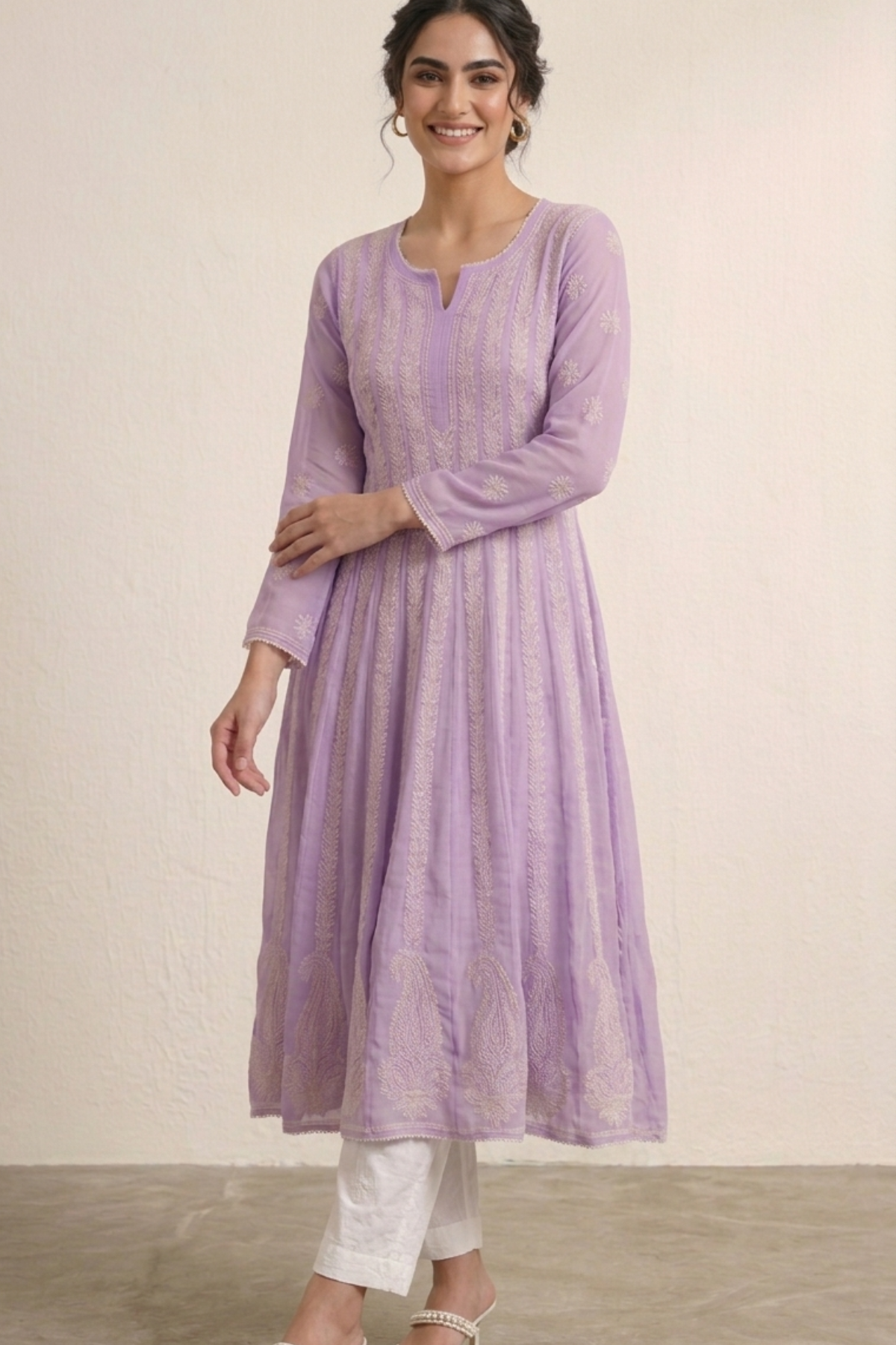 Premium Georgette Handwork Anarkali