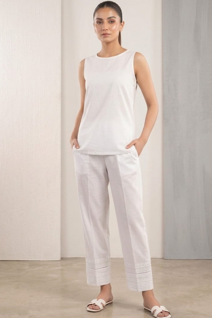 Meher Pant (Cotton Poplin)