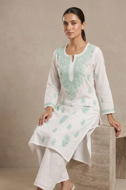 Premium Cotton Handwork Kurti