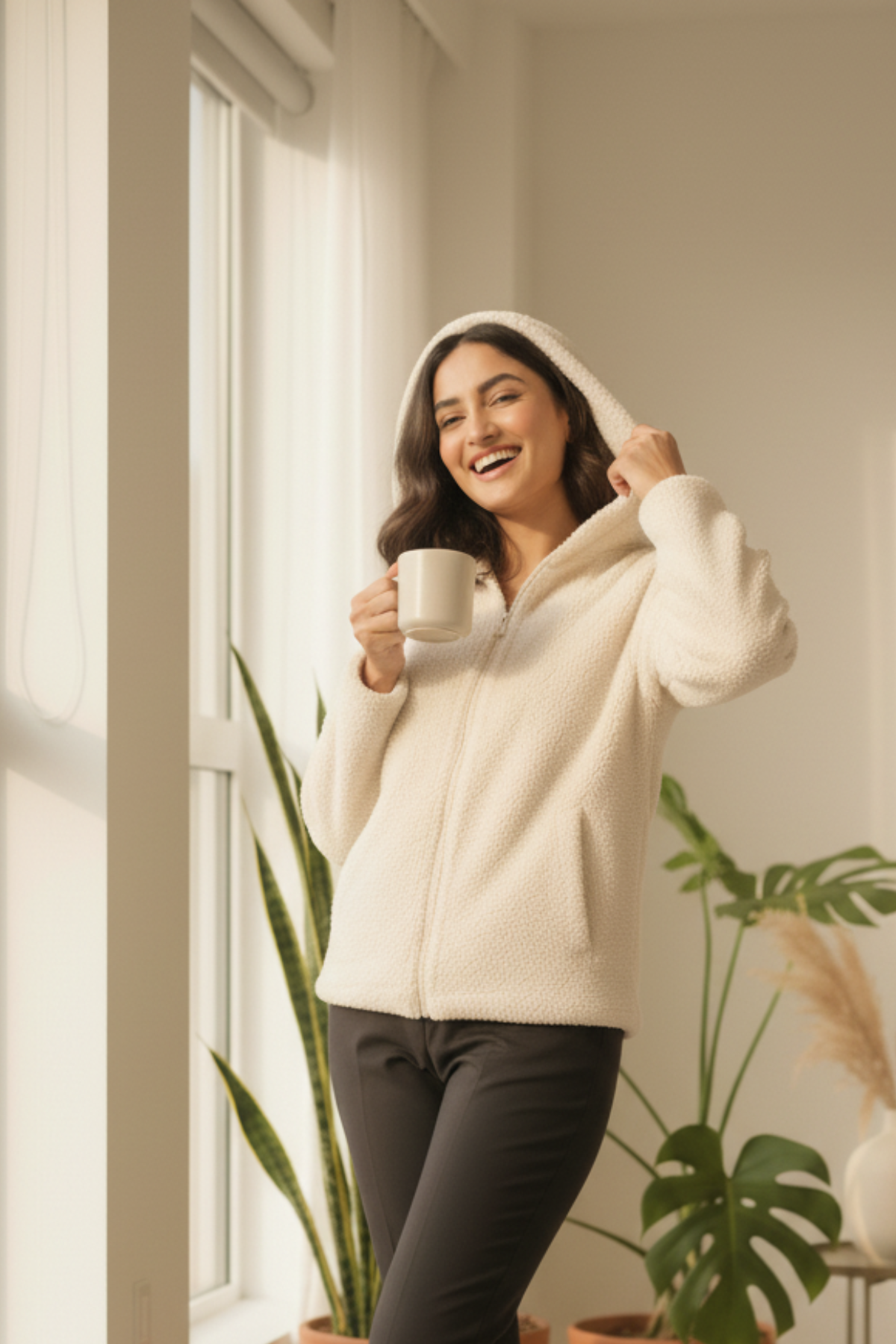 Full Fur QLO Hoodie Jacket