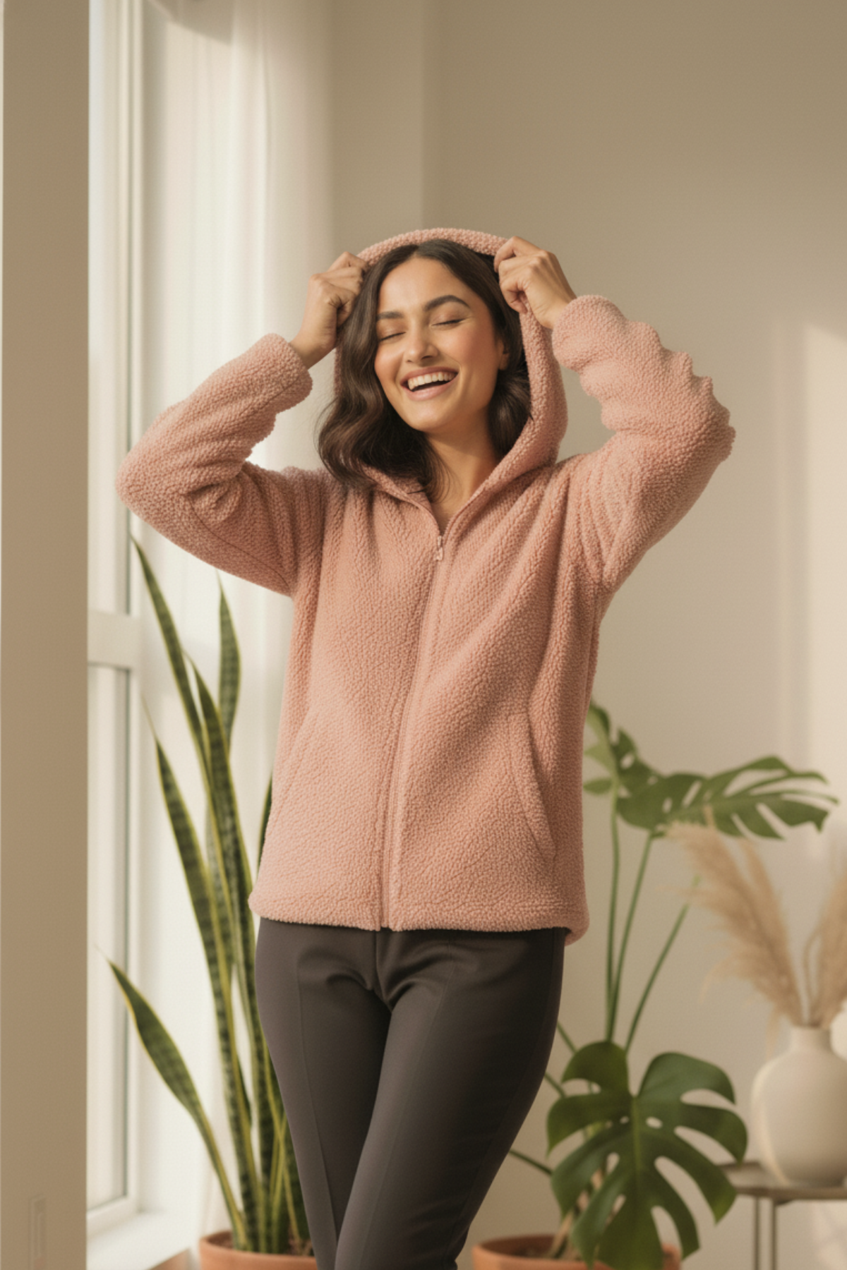 Full Fur QLO Hoodie Jacket