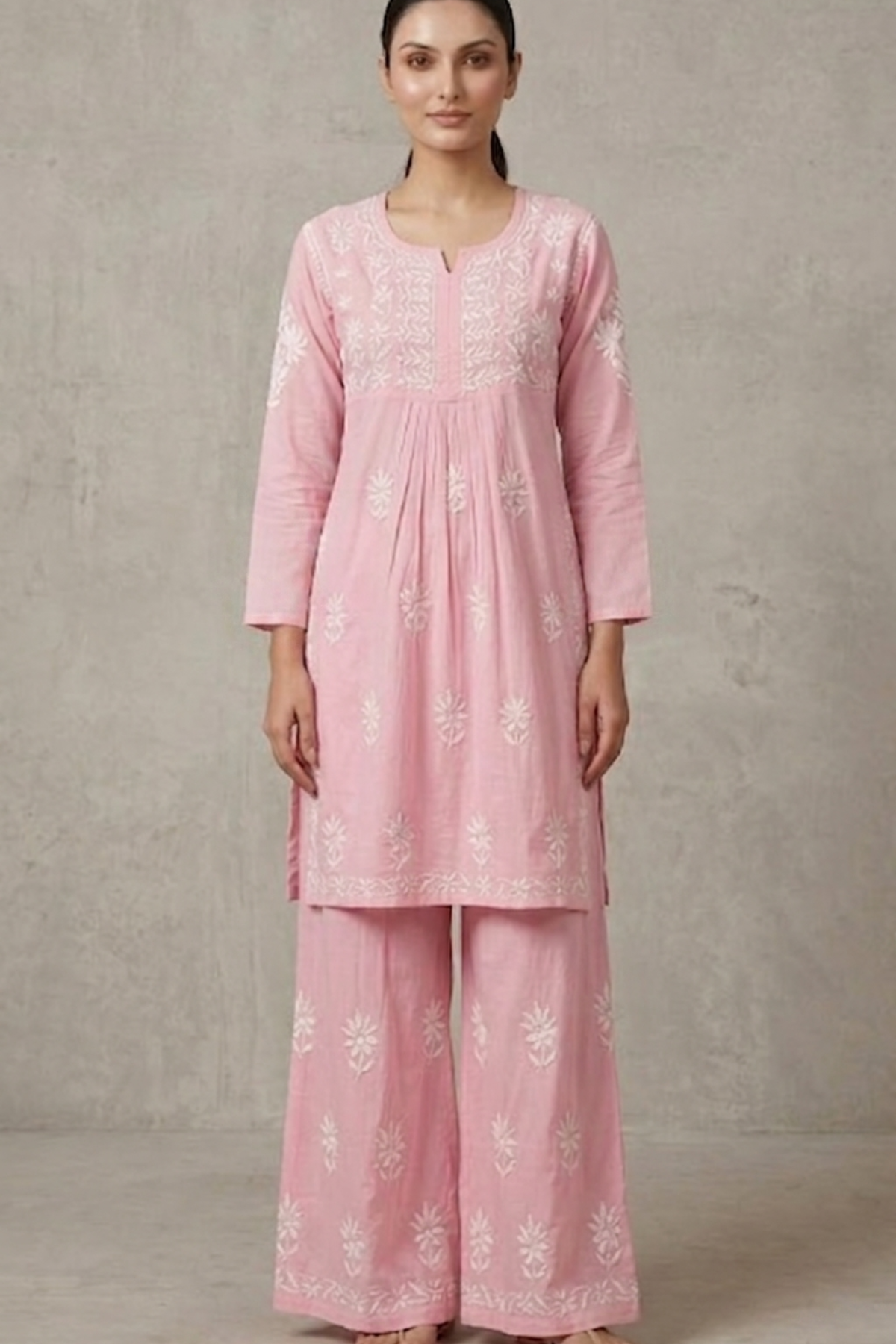Premium Rayon Handwork Plazo Set
