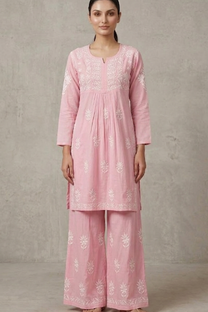 Premium Rayon Handwork Plazo Set
