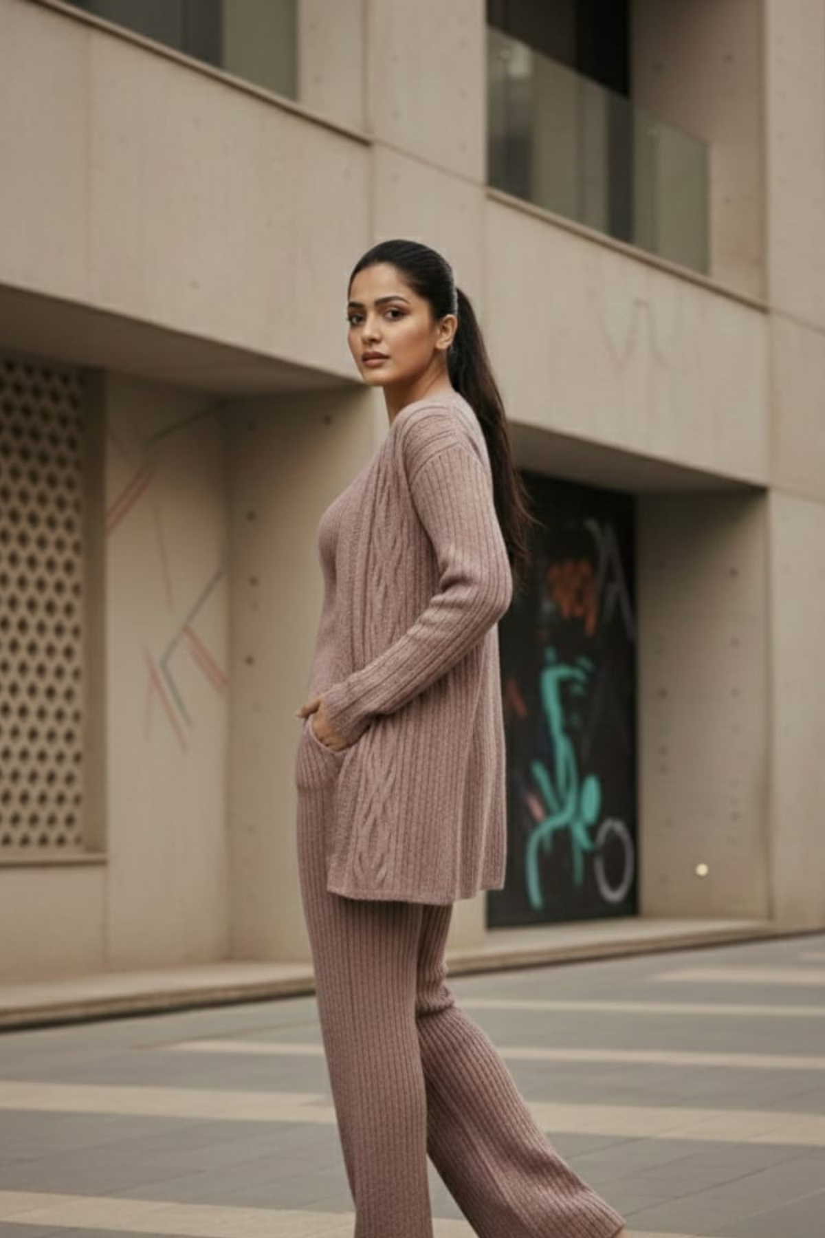 Cord Set With Shrug 3 pc