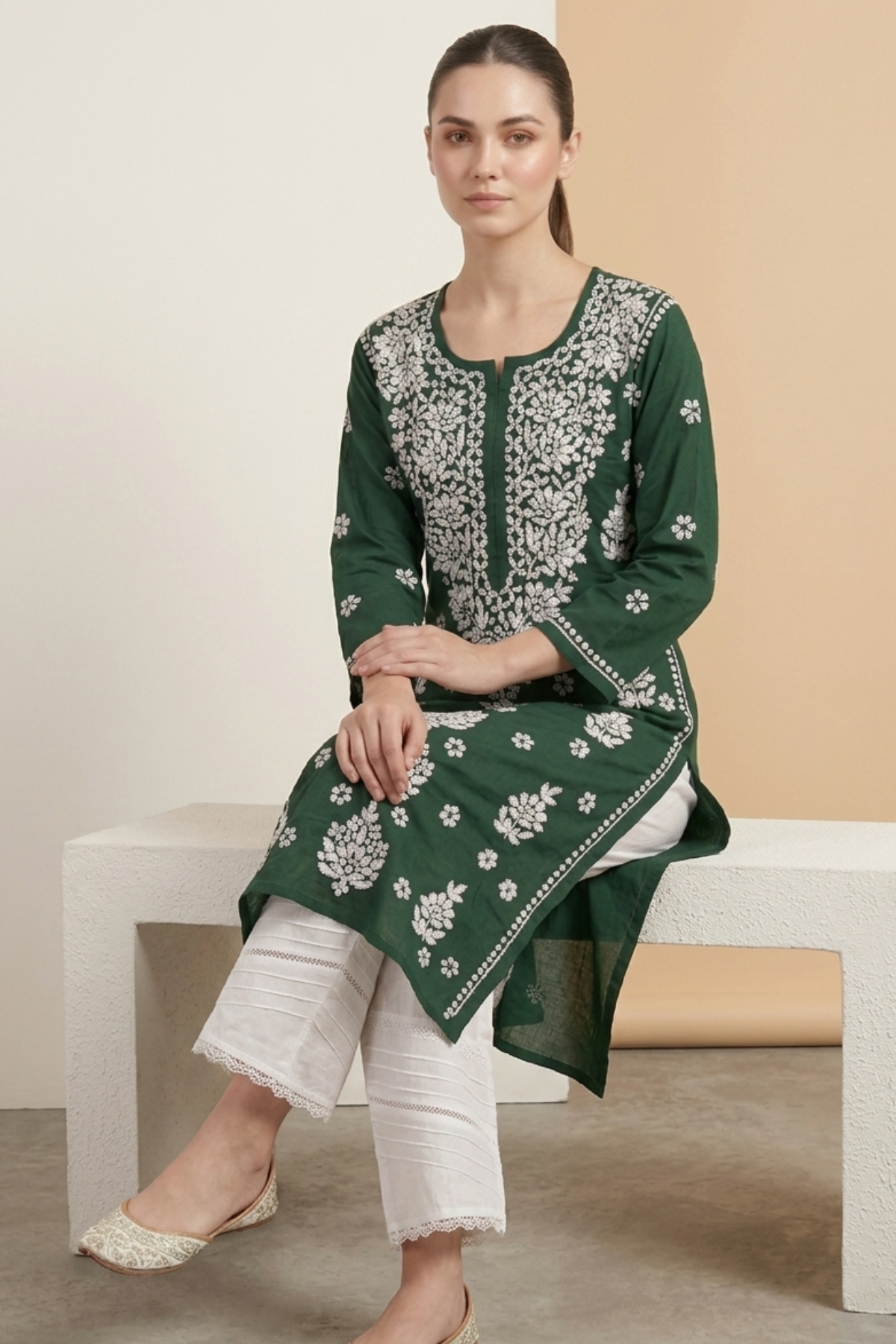 Premium Heavy Modal Handwork Kurti