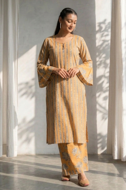 Bell Breeze Set | Kurti And Pant Set