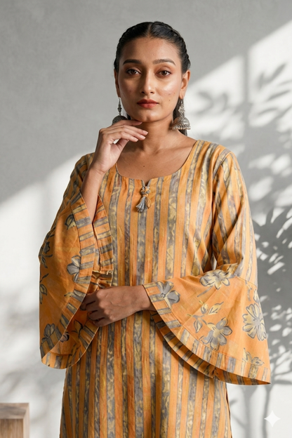 Bell Breeze Set | Kurti And Pant Set