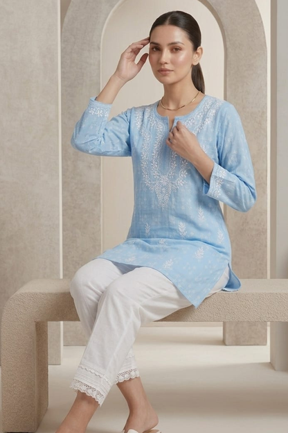 Premium Cotton Short H/W Kurti