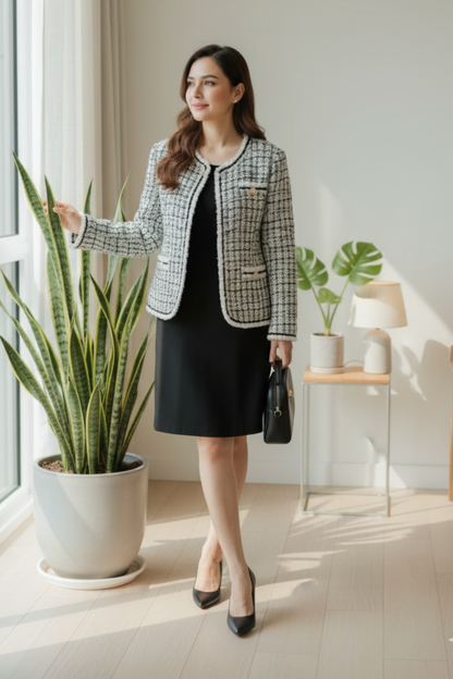 Vintage Tweed Cardigan