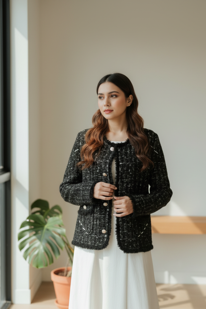 Vintage Tweed Cardigan